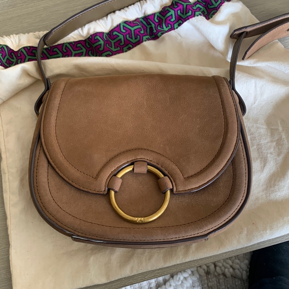 Tory Burch Saddle Crossbody Bag